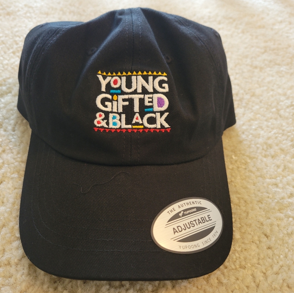 Young Gifted & Black Dad Hat With Adjustable Strap